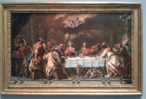 "Last Supper" Sebastiano Ricci circa 1720 "Last Supper" Sebastiano Ricci circa 1720