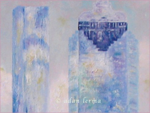 Houston Skyline from Sabine Street Bridge