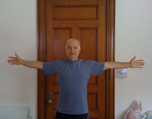 Heart Opener Without Bands - Arms Extended Heart Open Position