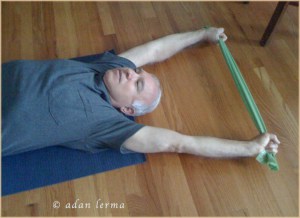 Touch a Stretch with an Elastic Band