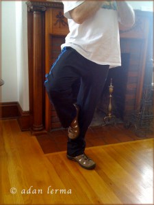 Tree Pose with Support Sandals, Modification