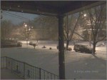 Snow Thru Window
