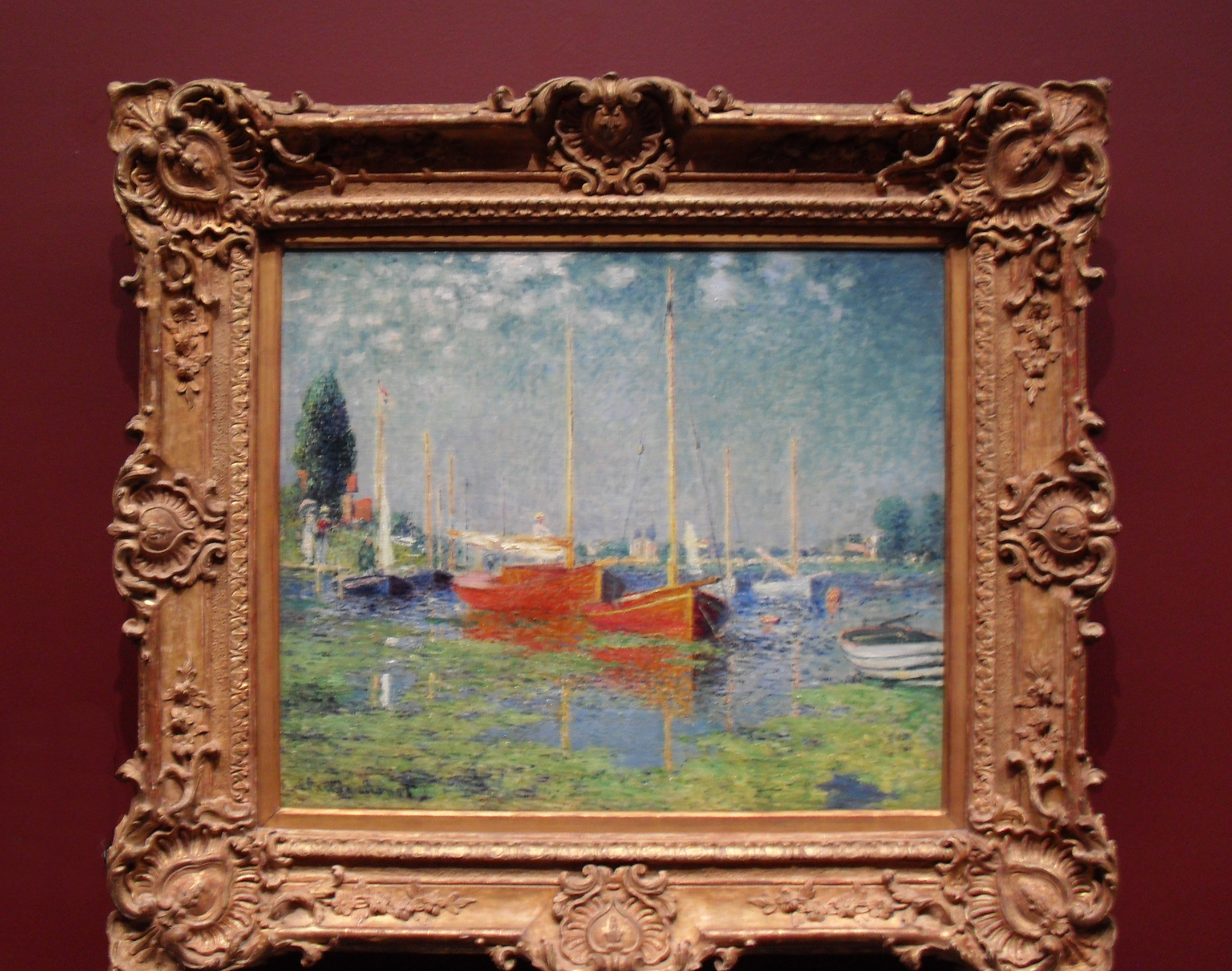monet DSCI5855 Monet, "Argenteuil" l'Orangerie, circa 1975