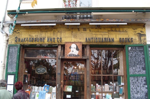 Shakespeare and Company Store Front