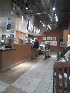 Adan Getting Coffee