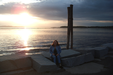 Sheila at Perkins Pier, Burlington Vermont © Felipe Adan Lerma