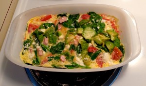Breakfast taco dish