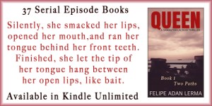 Twitter ad Queen book 1 link