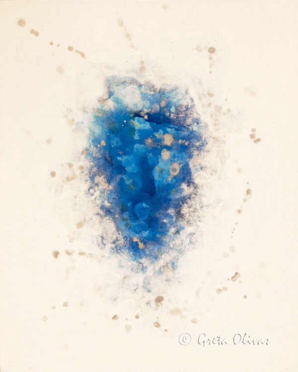 “Mindfulness” 16″x20″ Acrylic on Canvas ©Greta Olivas
