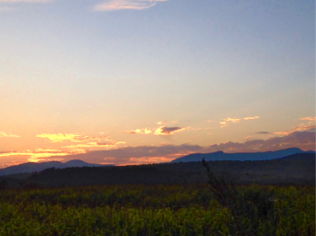Late Evening Sunset, Mount Mansfield © Felipe Adan Lerma