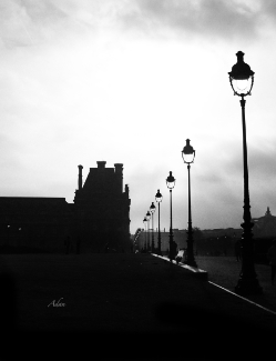 To the Tuileries Paris BW ©Felipe Adan Lerma