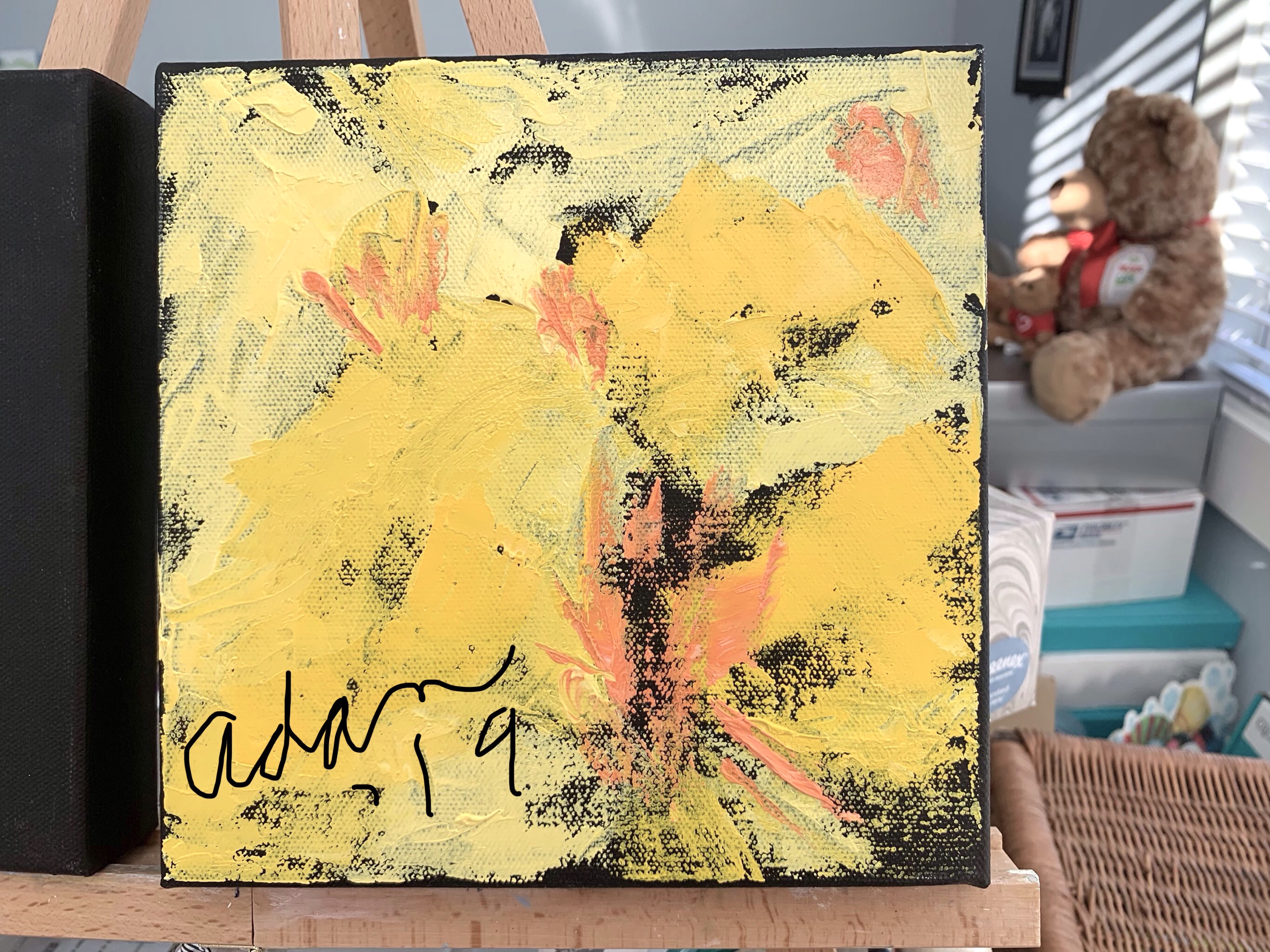 Yellow Blooms Coral Accents work in progress #2
©Felipe Adan Lerma