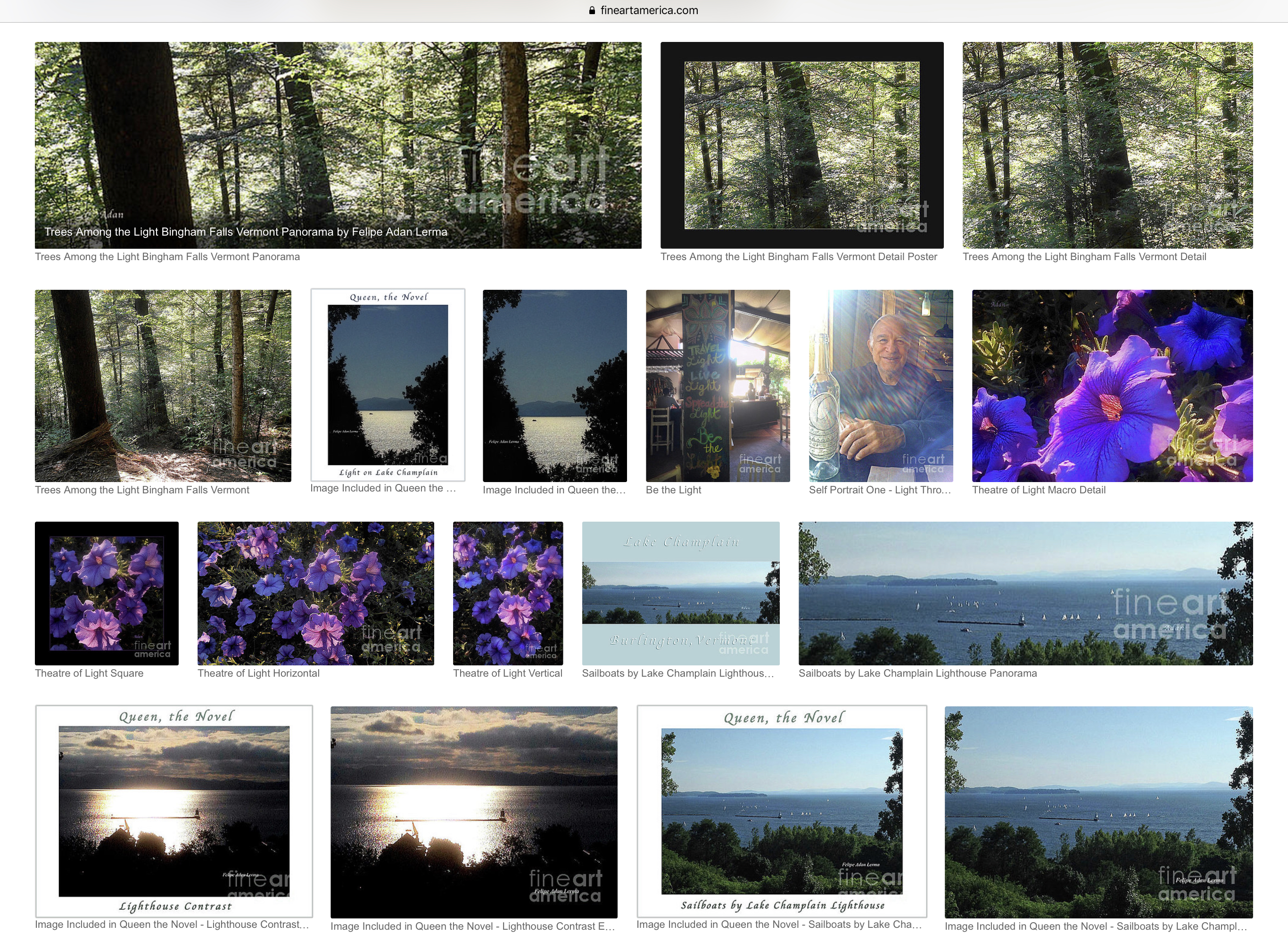 Artwork and photography with Light in the title ©Felipe Adan Lerma 