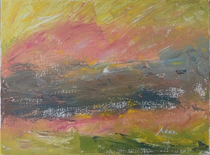 In the Light © Felipe Adan Lerma - Palette Knife Painting - FIne Art Amerca - https://fineartamerica.com/featured/in-the-light-felipe-adan-lerma.html