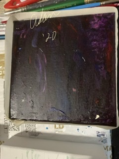 In-Progress 6x6 With Tape Walls for Soft Tar Gel 01.14.20 ©Felipe Adan Lerma