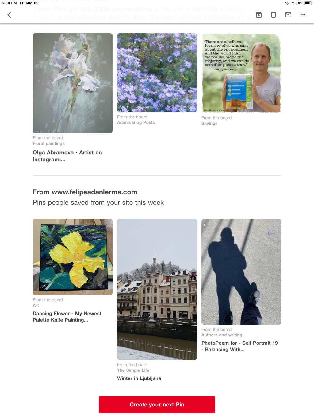 White Blue Cluster Floral Among My Top Pins On Pinterest Again 2nd Week of August 2019 – Time to Make a Poster!&nbsp;😊