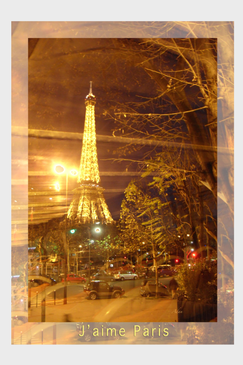 Adan’s eBay Art – New Poster Available : Eiffel Tower Bus Tour&nbsp;Poster