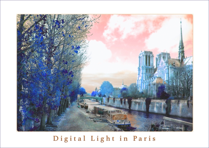 Digital Art in Paris blue line © Felipe Adan Lerma - part of my Digital Art Collection at Fine Art America - https://fineartamerica.com/profiles/felipeadan-lerma.html?tab=artworkgalleries&artworkgalleryid=644056 .