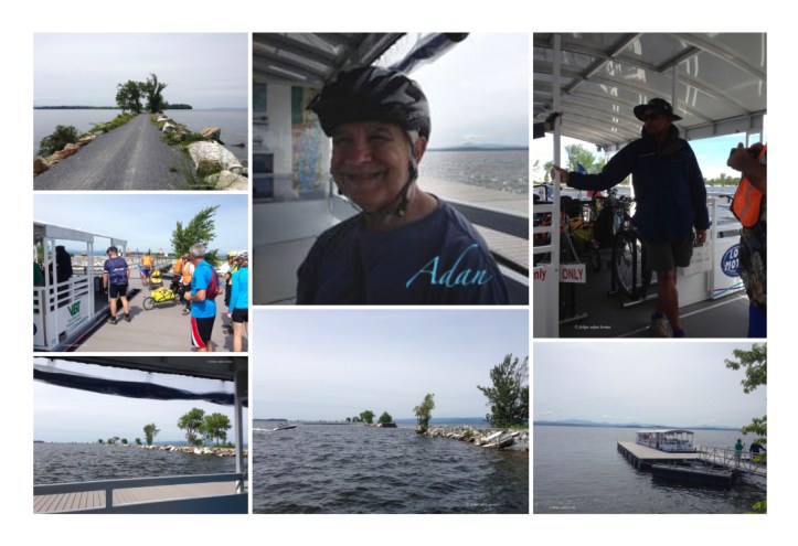 Image Sampler Header for - Biking Across Lake Champlain Vermont – Four Years in the Making Circa 2015 🚴‍♀️ ; Crossing Lake Champlain on a bicycle was a major desired milestone of mine that’s persisted since I’d first learned it existed, back in the summer of 2011.