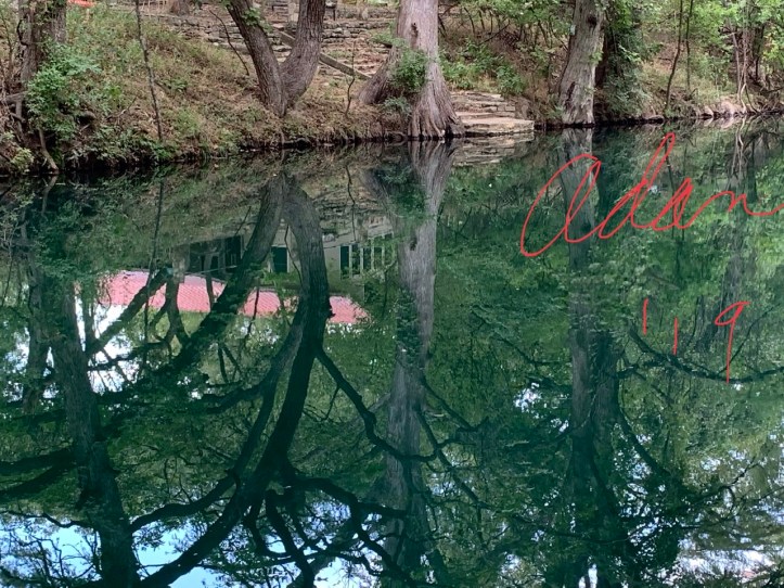 Cypress Creek Reflections Wimberley Texas - ©Felipe Adan Lerma