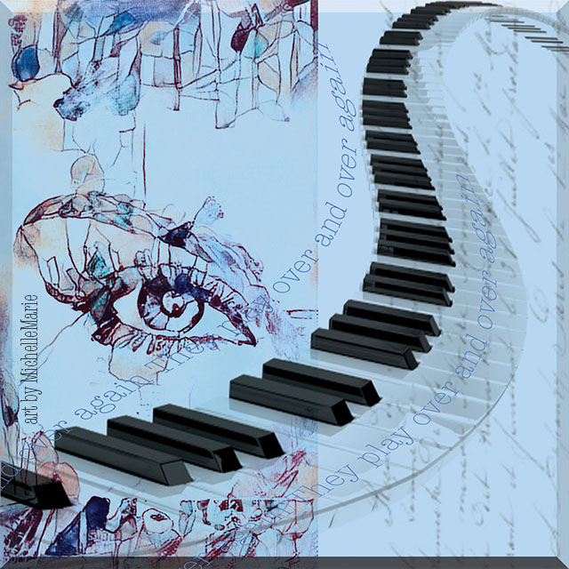 Tell Me About It – Abstract Art by Michelle Marie