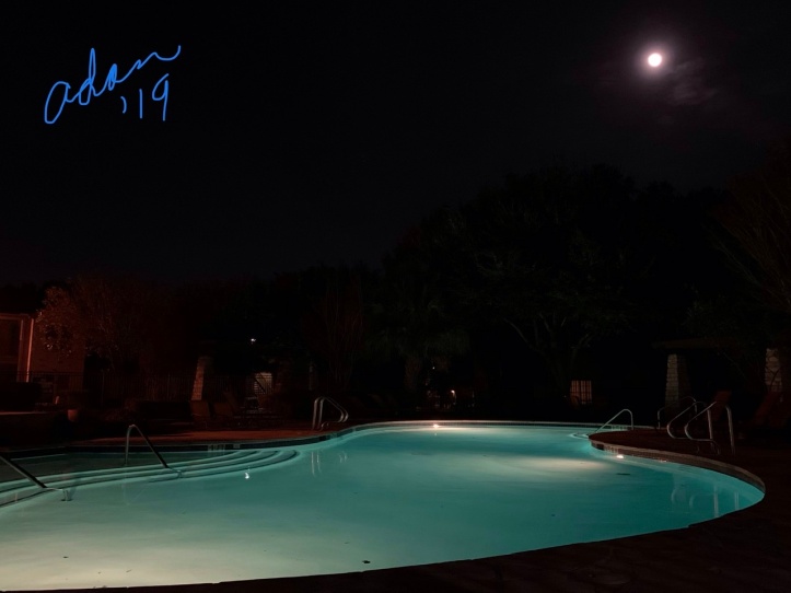 Nearly Full Moon 11.10.19 ©Felipe Adan Lerma