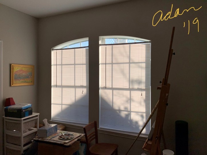 Morning Sun in My Art Room Nov’19 ©Felipe Adan Lerma