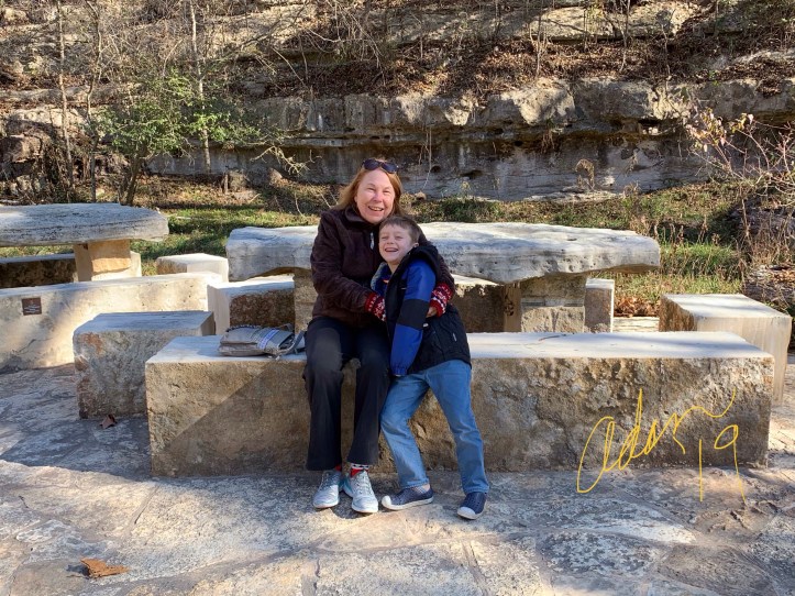 Blue Hole Park Wimberley Texas, Sheila & Max 12.20.20 ©Felipe Adan Lerma