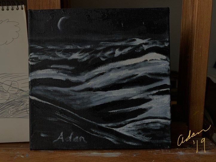 InProgress BW 8x8 w/Moon 12.09.19 a Β©Felipe Adan Lerma