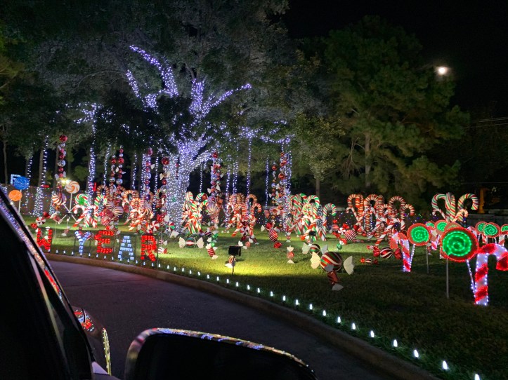 Christmas Lights Houston Neighborhood tour 2019
