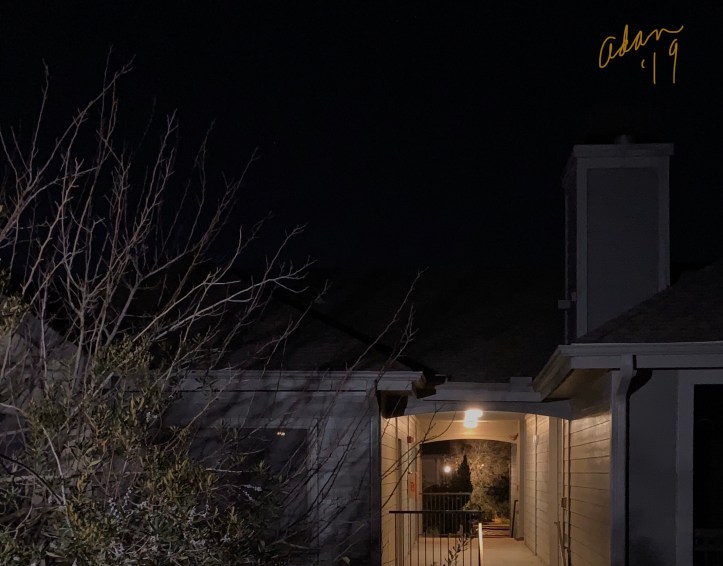 Evening Walk View 12.01.19 ©Felipe Adan Lerma