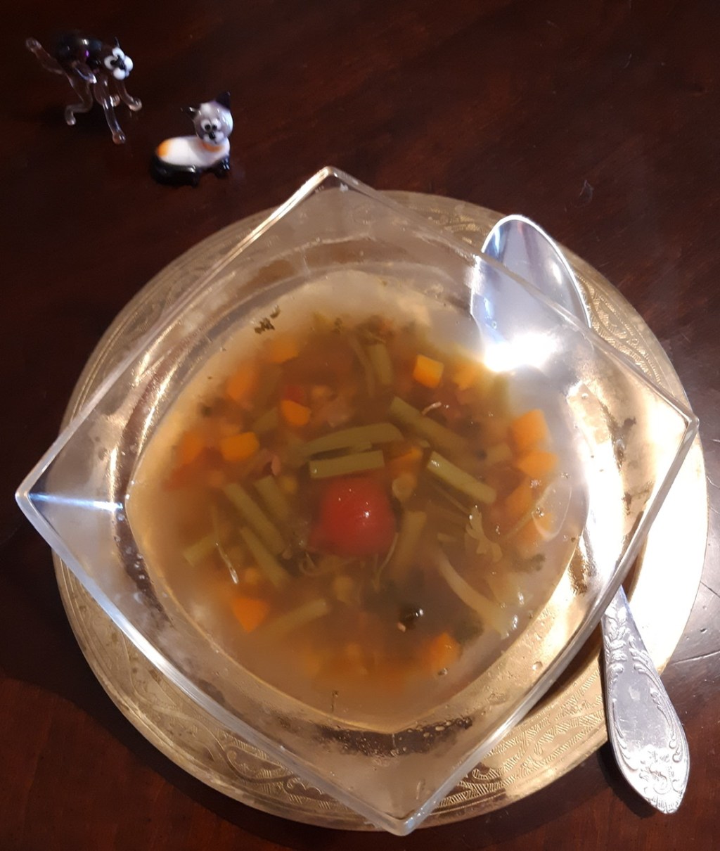 Artsy Upcycled Soup (Art Basel 2019) via Koolkosherkitchen (Dolly)