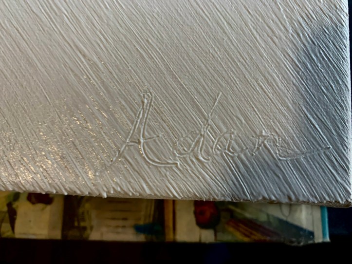 Experimental Signature on Experimental Absorbent Ground Slant 12.24.19