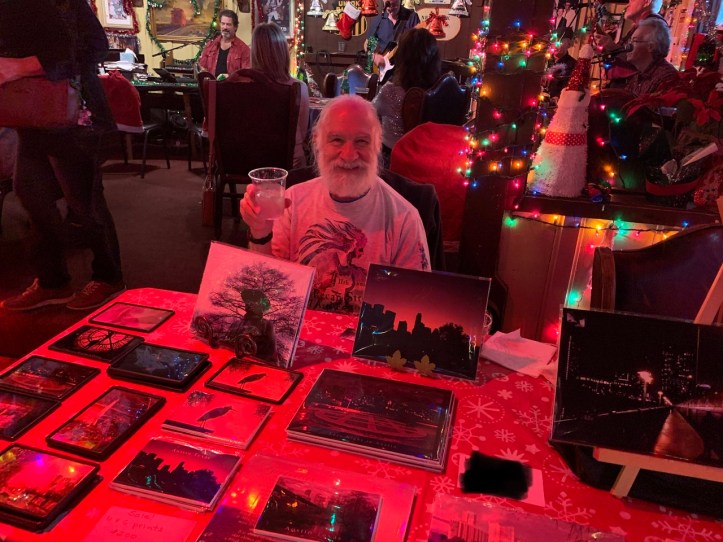 Donn’s Depot 6th Annual Christmas Bazaar 2019 Austin Texas - Toasting My Sales with Clear Sparkling Water 😊