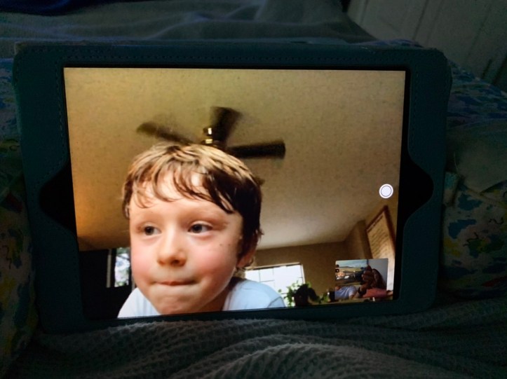 Max on FaceTime Apr 08, 2020 ©Felipe Adan Lerma