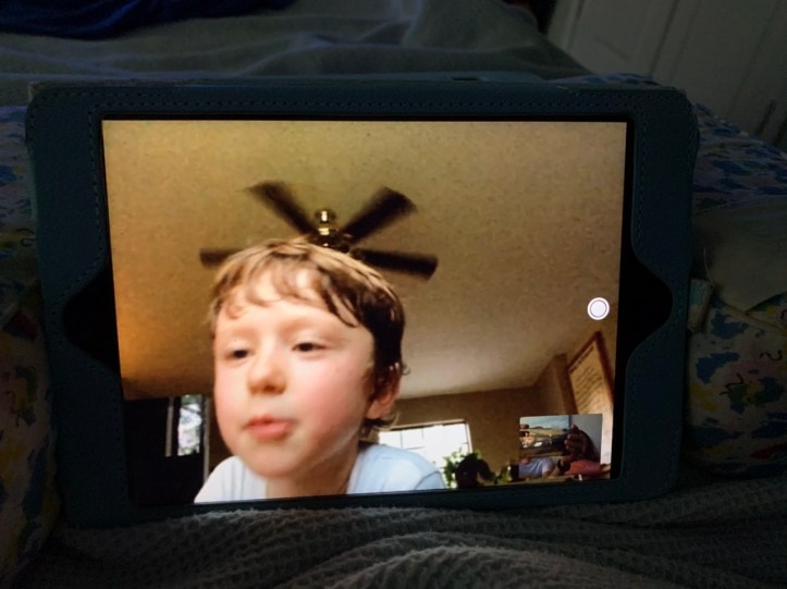 Max on FaceTime Apr 08, 2020 ©Felipe Adan Lerma
