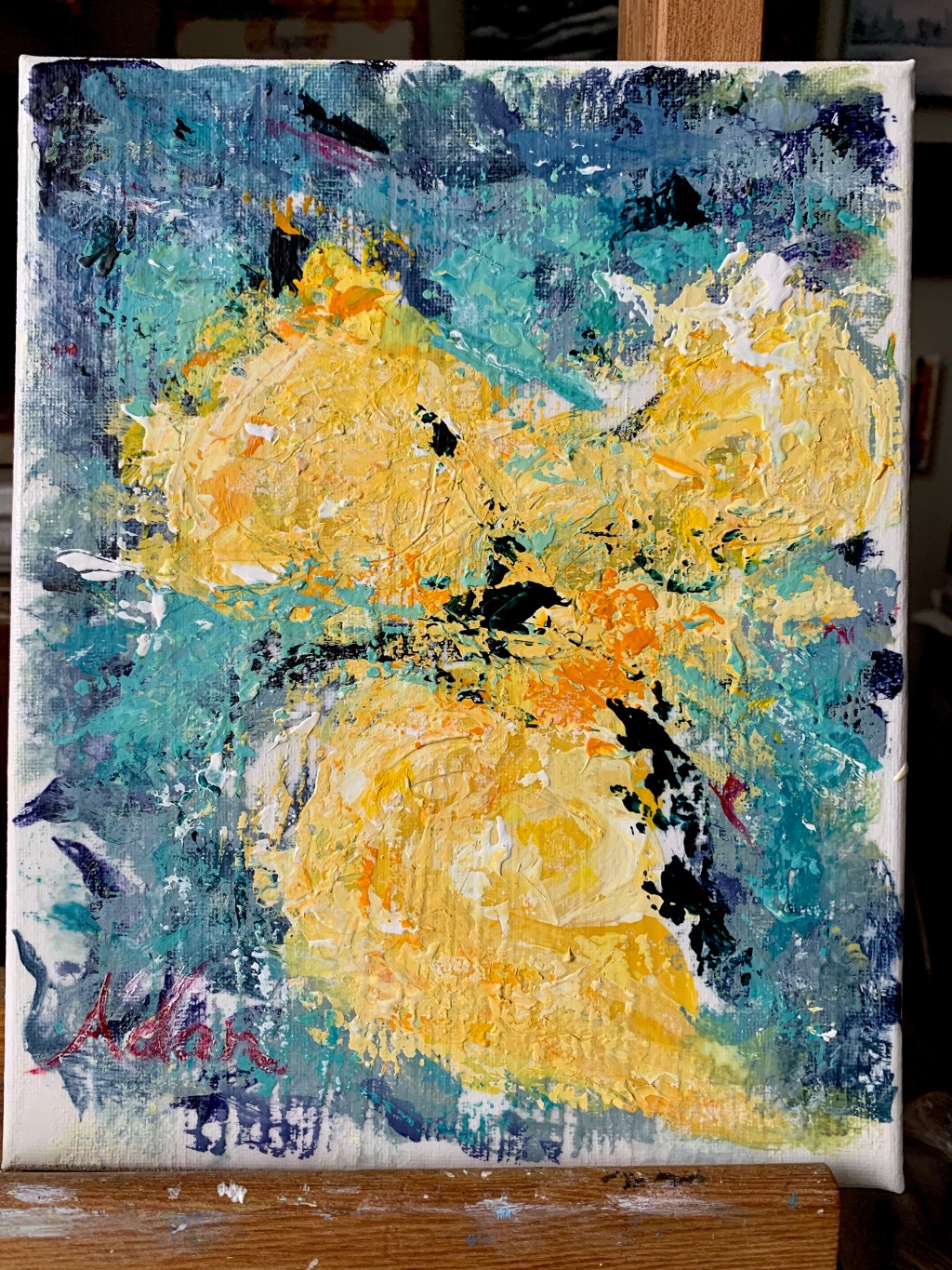 My Watercolor Abstracts –&nbsp;Exploring