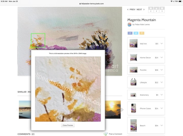 Magenta Mountain high-res look ©Felipe Adan Lerma https://felipeadan-lerma.pixels.com/featured/magenta-mountain-felipe-adan-lerma.html