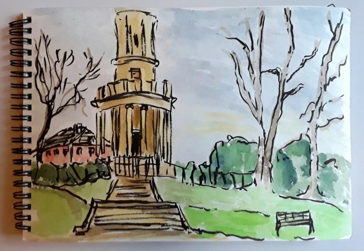 Margaret Hall Reblog - Sketching Outside in Winter With Watercolor https://margarethallfineart.com/sketching-outside-in-winter-with-watercolour/