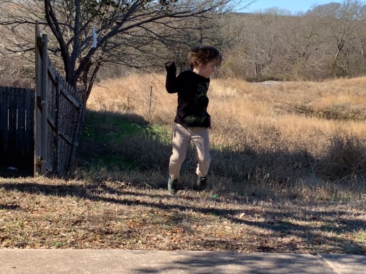 Max on a hike with Grandma and Grandpa Jan 03, 2021 ©Felipe Adan Lerma