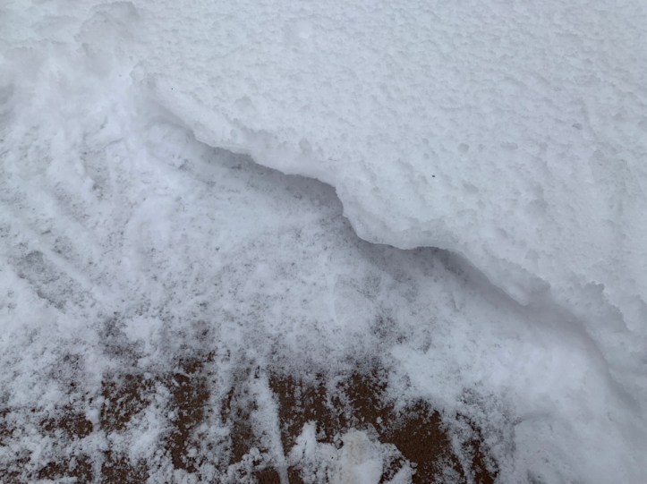 Scooping ice for toilets Austin winter Feb 2021 ©Felipe Adan Lerma