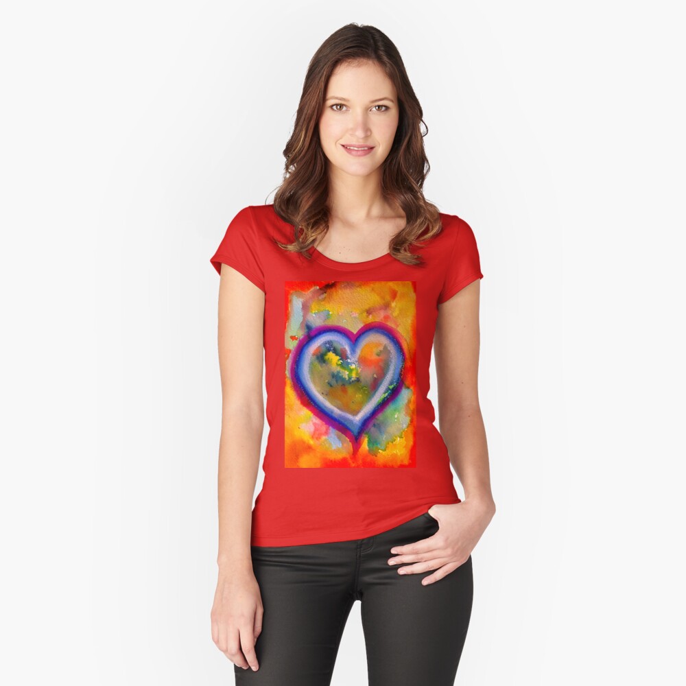 Grounded Heart T-Shirt by Tiffany Arp-Daleo https://tiffanyarpdaleo.com/2021/02/02/grounded-heart/