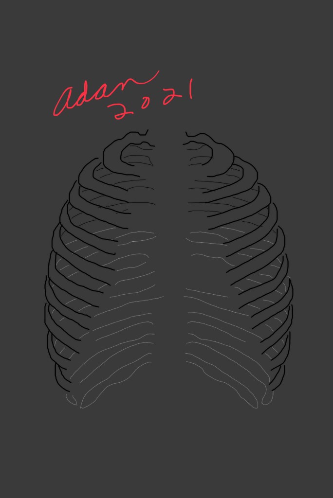 Radiology Technologist dark fill in-progress ©Felipe Adan Lerma 4 digital layers