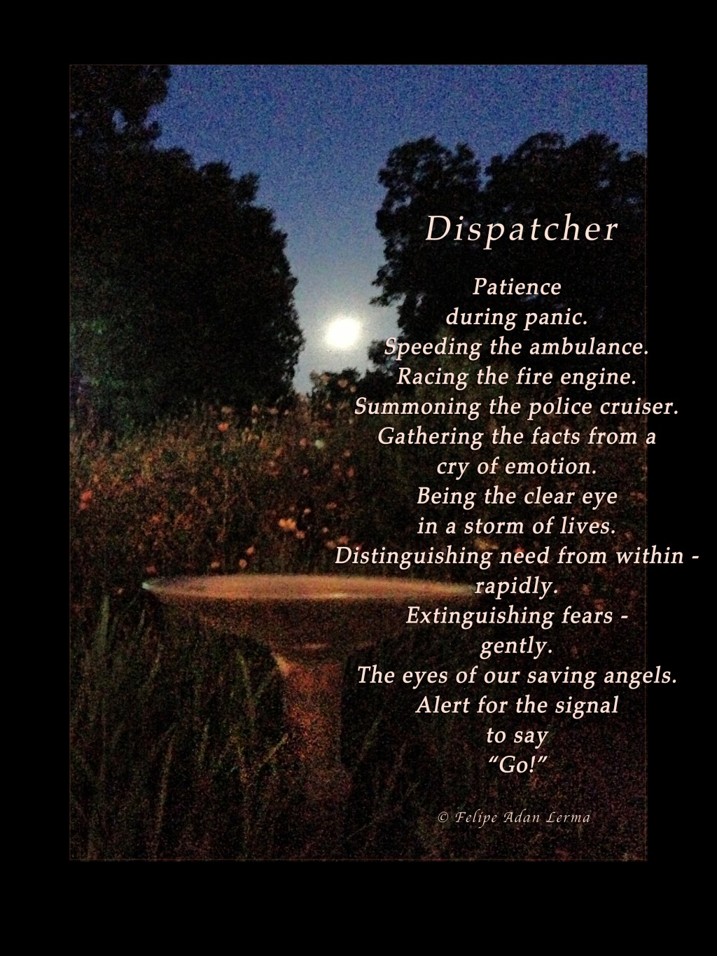 November 21, 2022 – My Most Viewed Image this Past Week @FineArtAmerica, “Dispatcher” : circa&nbsp;2011