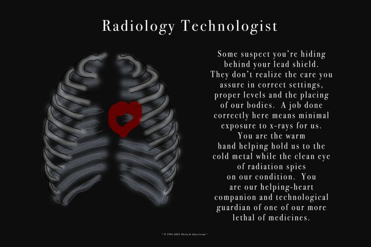 Radiology Technologist Poster ©Felipe Adan Lerma https://felipeadan-lerma.pixels.com/featured/radiology-technologist-poster-felipe-adan-lerma.html