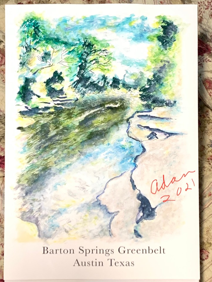 Barton Spring Greenbelt Poster 1 ©Felipe Adan Lerma - in progress