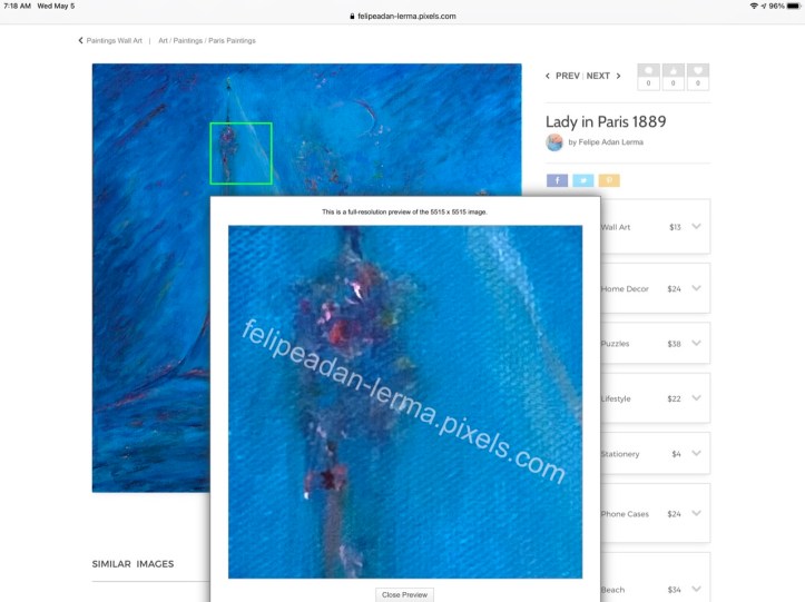 Lady in Paris 1889 Detail ©Felipe Adan Lerma https://felipeadan-lerma.pixels.com/featured/lady-in-paris-1889-felipe-adan-lerma.html