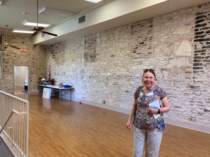 The Old Bakery & Emporium preparing to reopen 2021, seen - Sheila in the rotating exhibition gallery