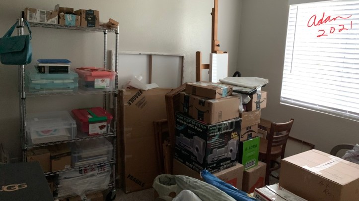 Random (sorta) Pic of the Day 05.08.21 ©Felipe Adan Lerma My New Art Room Taking Shape