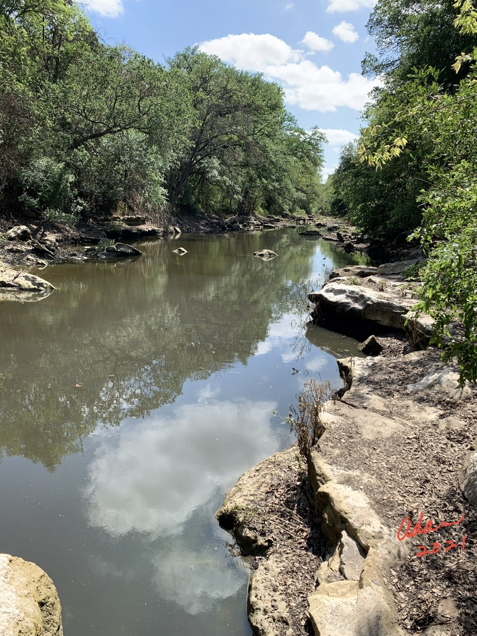 May 12, 2021 – Random (sorta) Pic of the Day, A Little Water in Barton Creek